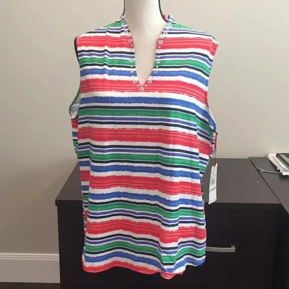 Ruby Rd sleeveless top - Picture 3 of 6
